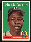 Hank Aaron 1958 Topps