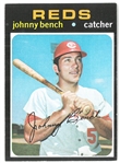 Johnny Bench 1971 Topps