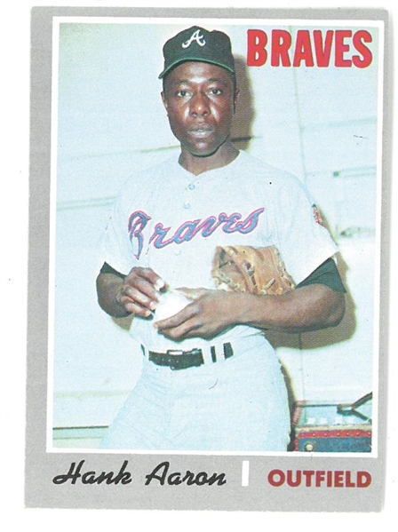 Hank Aaron 1970 Topps