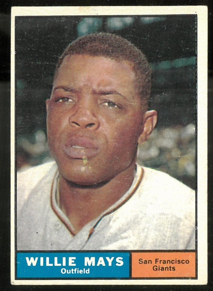 Willie Mays 1961 Topps