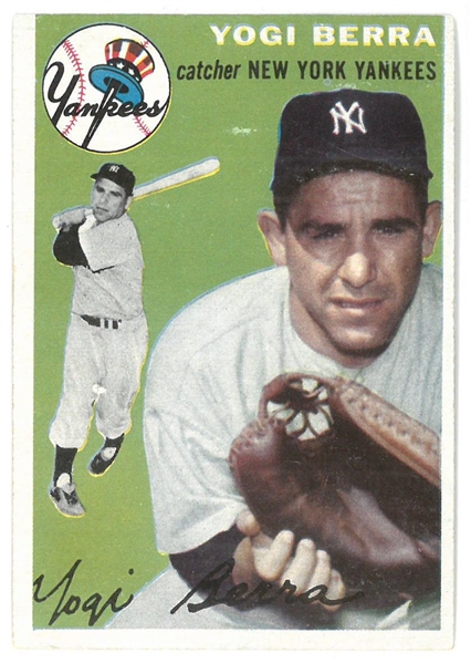 Yogi Berra 1954 Topps