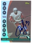Pavel Datsyuk Autographed Own The Game Card