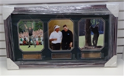 Phil Mickelson Framed Piece with 3 8x10s