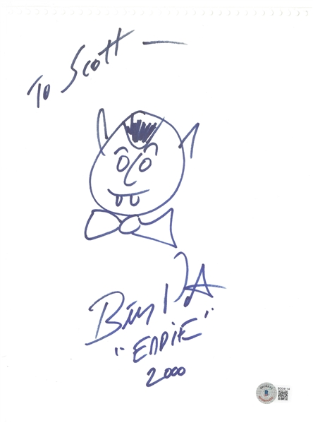 Butch Patrick Signed 11x14 Sketch