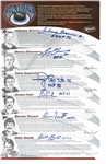 NHL Alumni 11x17 Signed by 6 HOFers