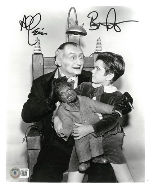 Al Lewis & Butch Patrick Autographed 8x10 Photo