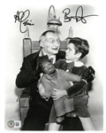 Al Lewis & Butch Patrick Autographed 8x10 Photo