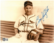 Enos Slaughter Autographed 8x10 Photo