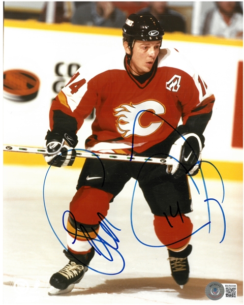 Theo Fleury Autographed 8x10 Photo