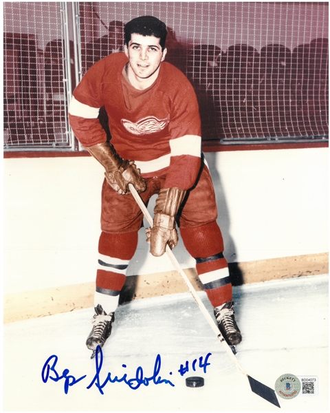 Bep Guidolin Autographed 8x10 Photo