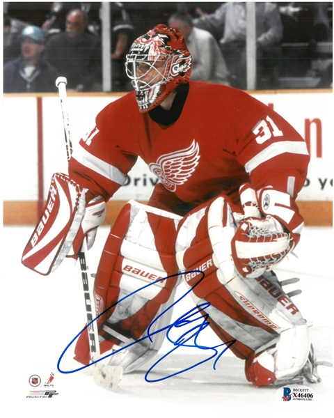 Curtis Joseph Autographed 8x10 Photo