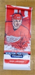 Winter Festival Larionov Vinyl Banner Signed by 3