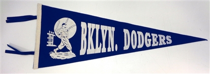 Brooklyn Dodgers Vintage Style Pennant
