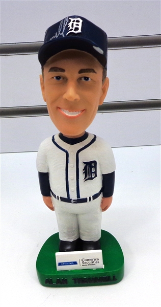 Alan Trammell Autographed Bobblehead