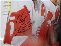 Red Wings Hockeytown Book Signed by 24