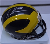 Brandon Graham Autographed Michigan Mini Helmet