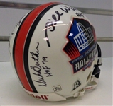 Hall of Fame Mini Helmet Signed by 6