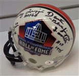 Hall of Fame Mini Helmet Signed by 6