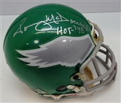 Tommy McDonald Autographed Eagles Mini Helmet
