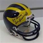 Ron Kramer Autographed Michigan Mini Helmet