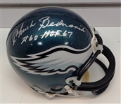 Chuck Bednarik Autographed Eagles Mini Helmet