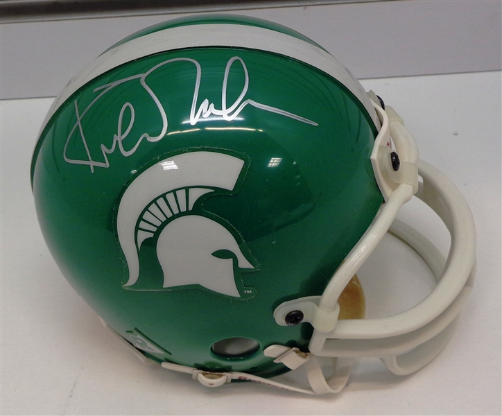 Kirk Gibson Autographed MSU Mini Helmet