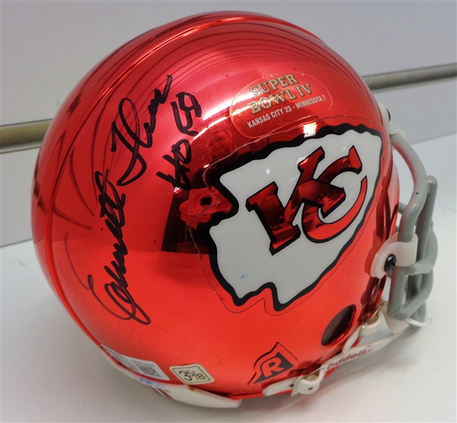 Emmitt Thomas Autographed Chiefs Mini Helmet