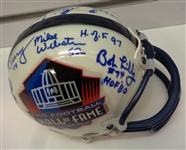 Hall of Fame Mini Helmet Signed by 8