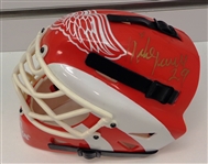 Mike Vernon Autographed Red Wings Mini Mask