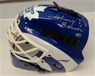 Johnny Bower Autographed Maple Leafs Mini Mask
