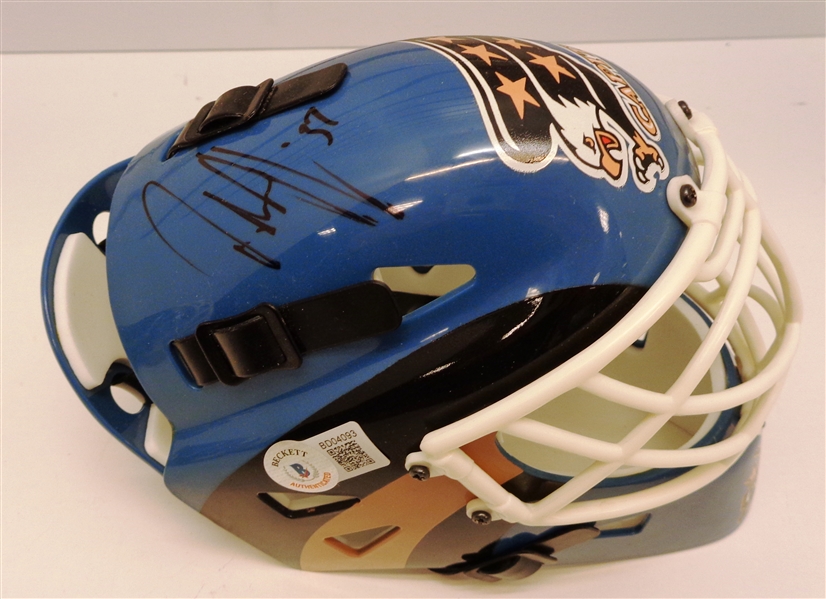 Olaf Kolzig Autographed Capitals Mini Helmet