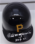 Bill Mazeroski Autographed Pirates Mini Helmet
