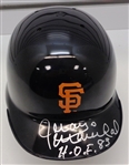 Juan Marichal Autographed Giants Mini Helmet