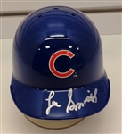 Lee Smith Autographed Cubs Mini Helmet