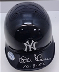 Don Larsen Autographed Yankees Mini Helmet