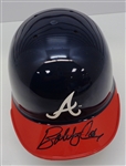 Bobby Cox Autographed Braves Mini Helmet