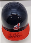Bob Feller Autographed Indians Mini Helmet