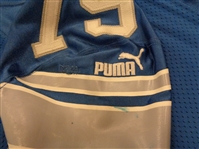 Eric Beverly Game Worn 1999 Detroit Lions Jersey