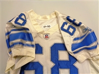Antwan Lake Game Worn Detroit Lions Jersey