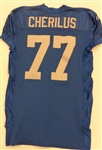 Gosder Cherilus 2005 Team Issued Detroit Lions Throwback Jersey