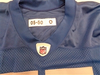 Gosder Cherilus 2005 Team Issued Detroit Lions Throwback Jersey