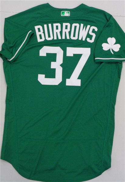 Beau Burrows 2021 Team Issued St. Patricks Day Jersey