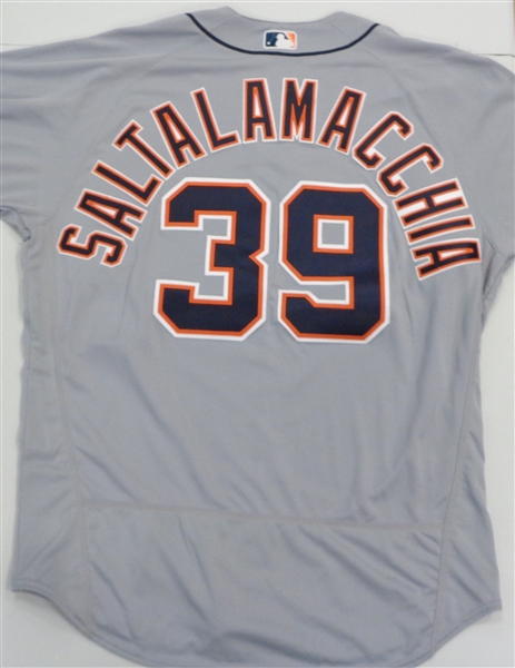 Jarrod Saltalamacchia Team Issued Detroit Tigers Jersey