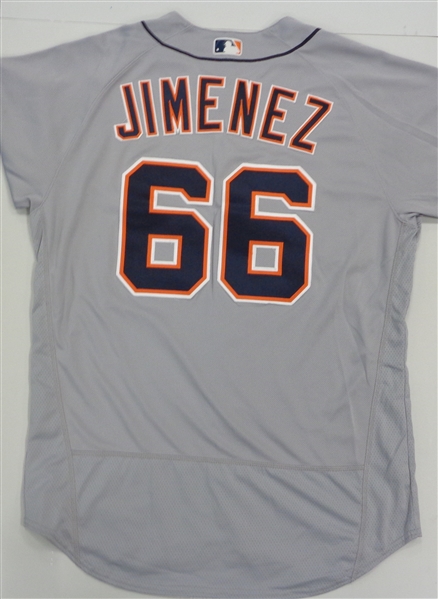 Eduardo Jimenez Team Issued Tigers Jersey
