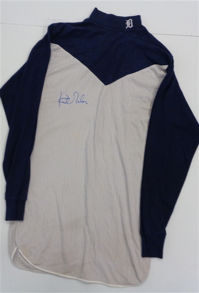 Kirk Gibson Game Worn Detroit Tigers Undershirt