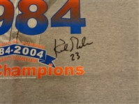 Kirk Gibson Autographed 1984 Champs T-Shirt