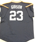 Kirk Gibson Autographed Navy Blue Tigers Jersey