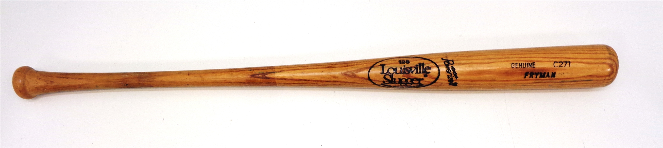 Travis Fryman Game Used Bat