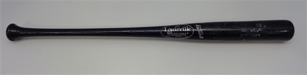Brian Hunter Game Used Bat