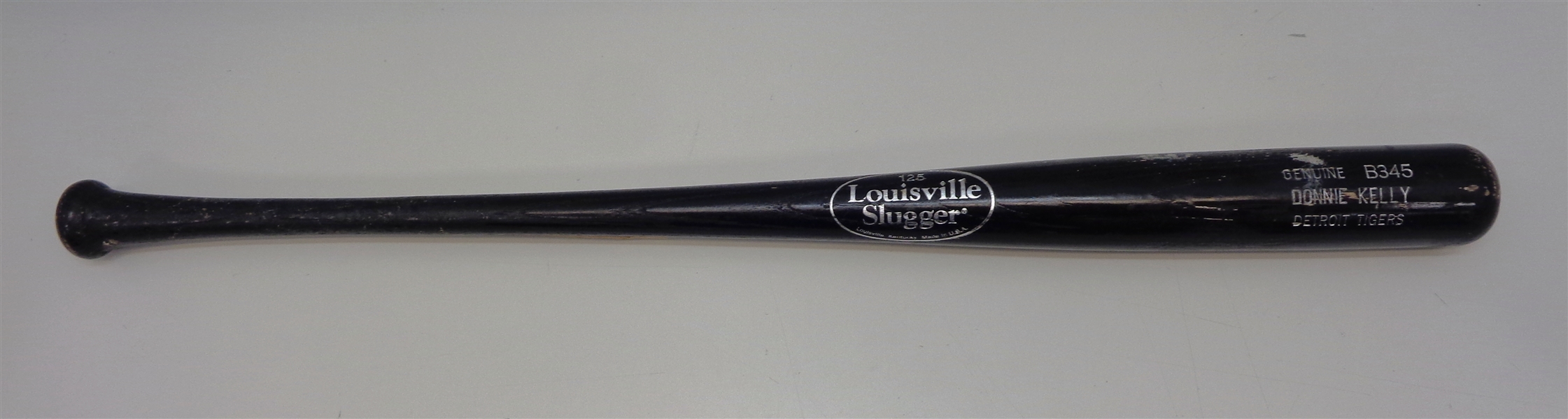 Donnie Kelly Game Used Cracked Bat